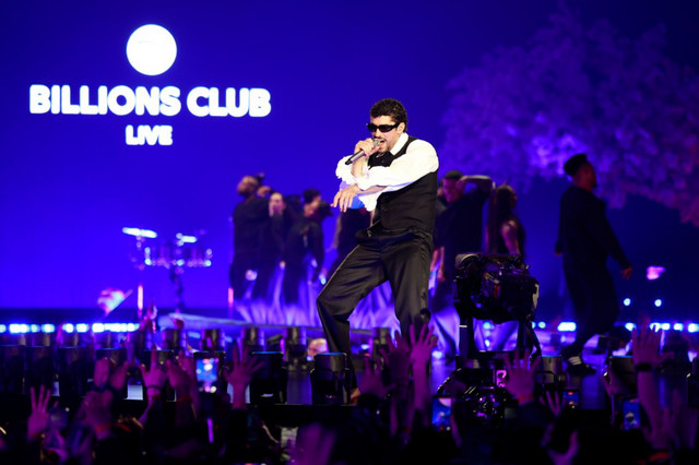 Bad Bunny Performs First Asia Concert at Star-Studded Spotify's
