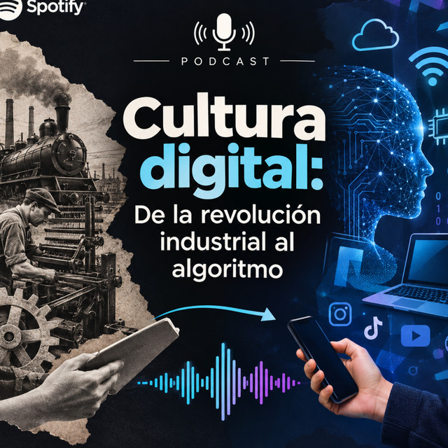 Portada de Cultura digital: De la revolución industrial al algoritmo