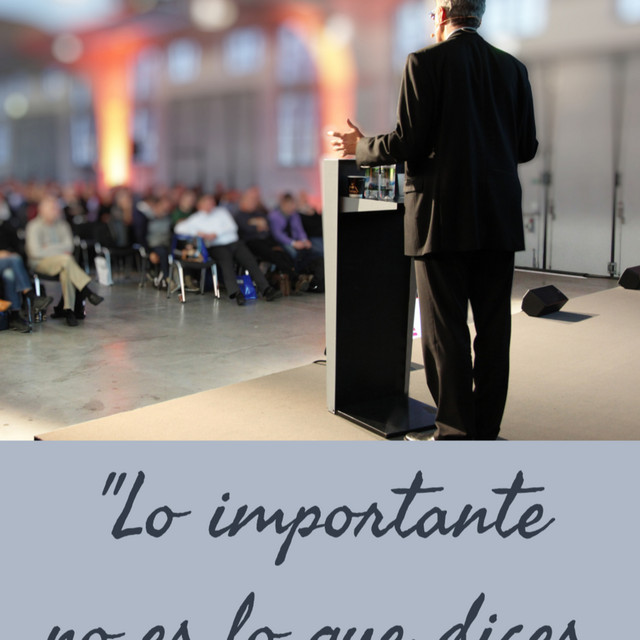 Lo importante no es lo que dices, sino lo que la gente entienda. Fran ...