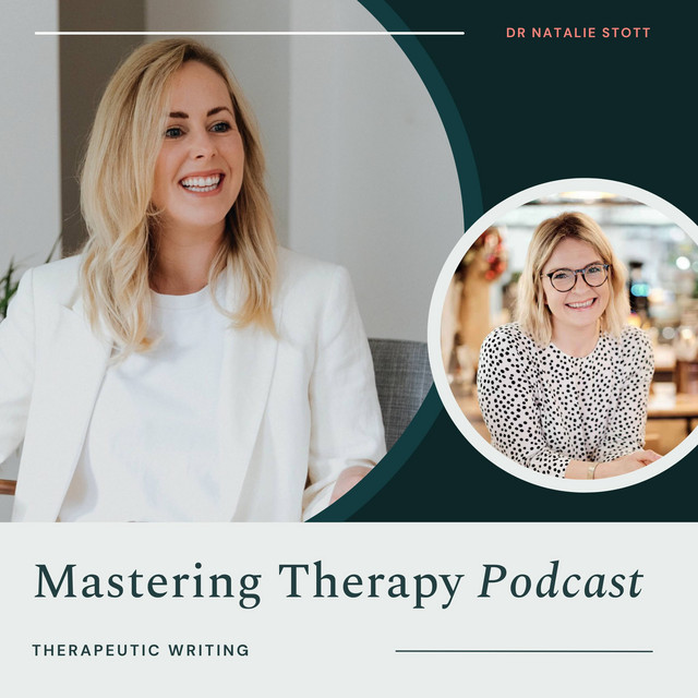 Season 3 episode 9: Therapeutic writing and journal prompts in therapy artwork