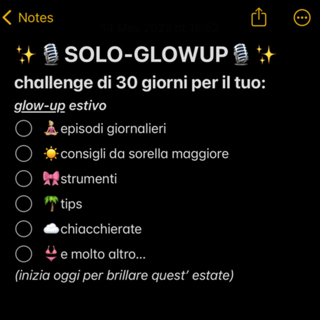 SOLO-GLOWUP