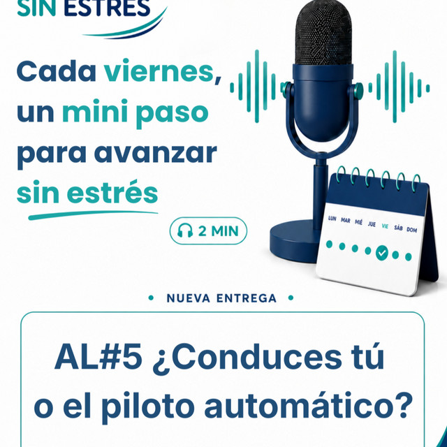 Portada de Audioletter de productividad sin estrés