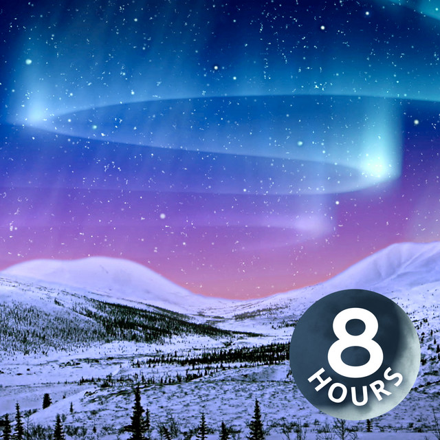 White Noise & Northern Lights | 8 Hour Sleep Sounds for Relaxation ...