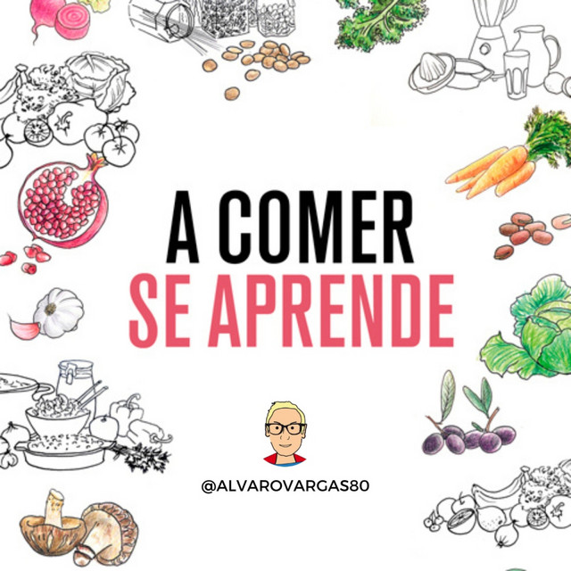 Portada de A comer se aprende con Álvaro Vargas