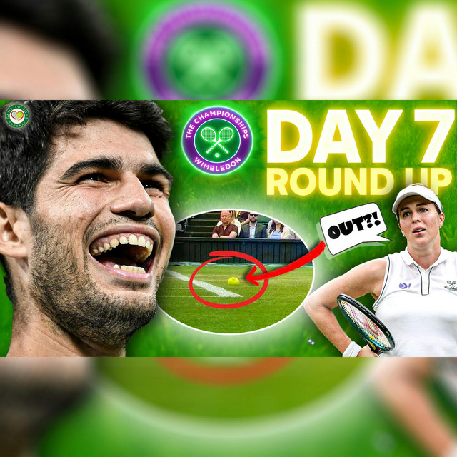 Electronic line calling errors alcaraz levels up wimbledon 2025 day
