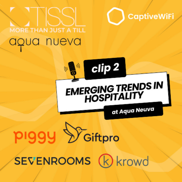 Clip 2 : Tech Tastings, Emerging Trends in Hospitality, Live event at Aqua Nueva September 19th 2024