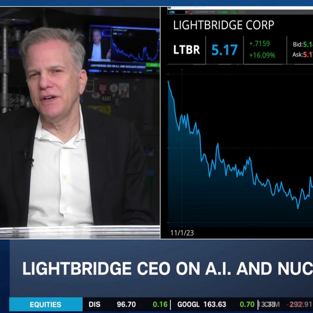 A.I. + Nuclear Power with Lightbridge (LTBR) - Schwab Network | Podcast ...