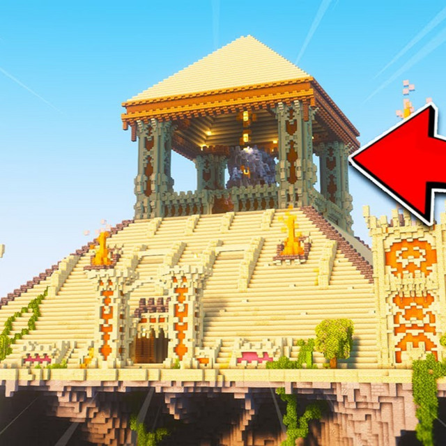 I transformed The DESERT TEMPLE In Hardcore Minecraft! - Minecraft ...