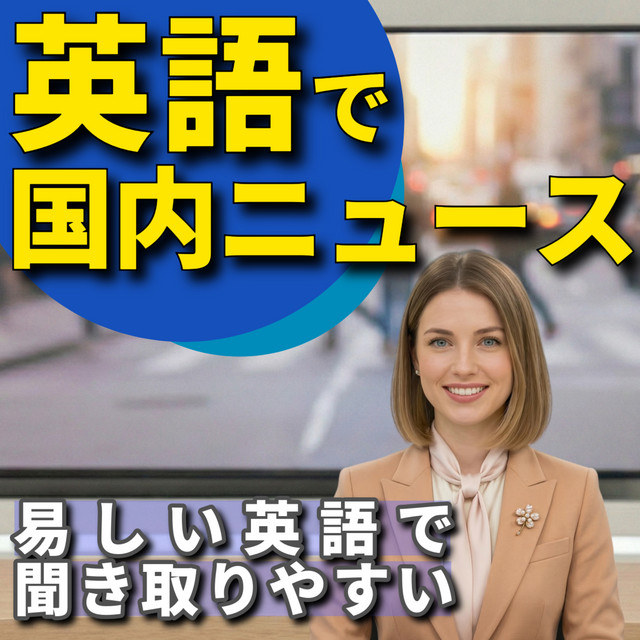 英語で国内ニュース podcast artwork