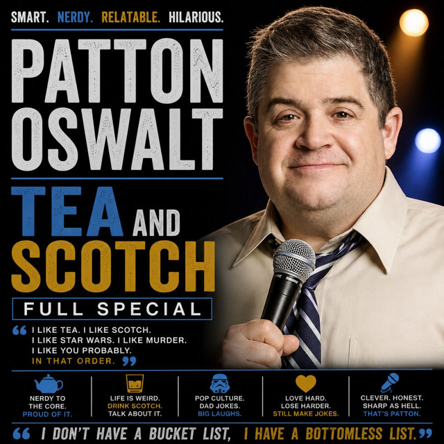 Patton Oswalt - Tea and Scotch Full Special (Stand-up Comedy)