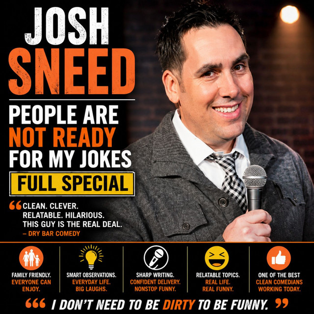 Josh Sneed - People Are Not Ready For My Jokes Full Special (Stand-up Comedy)