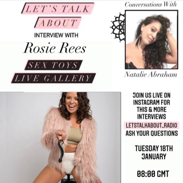 25 Sex Toys Live Gallery w/Rosie Rees - Let's Talk About | Live Radio |  Podcast on Spotify
