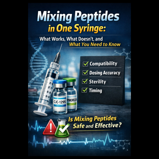 Mixing Peptides in One Syringe: What Works, What Doesn't, and What You Need to Know - The Peptide Effect