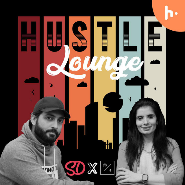 The Hustle Lounge podcast cover art