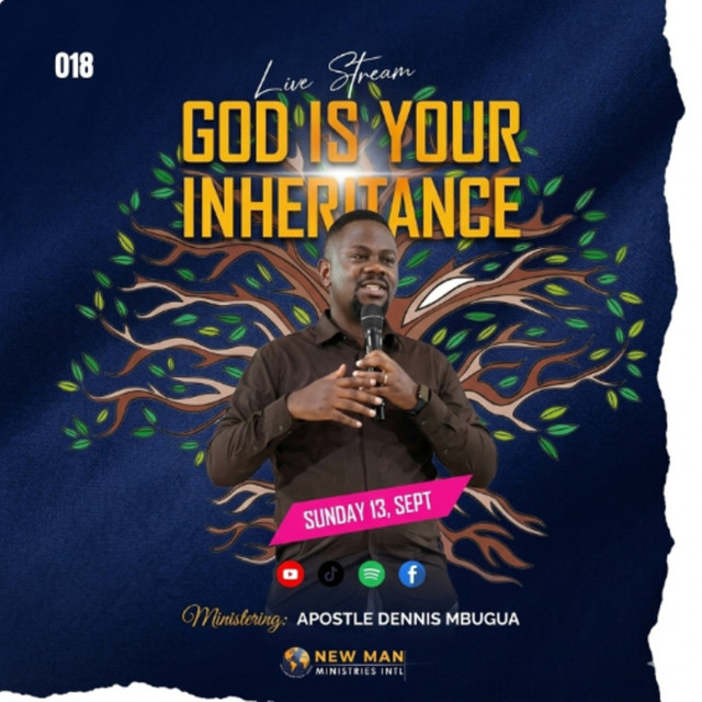 GOD IS YOUR INHERITANCE 