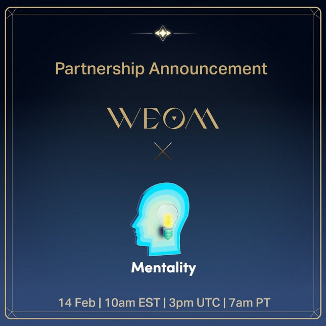 Mentality and WEOM Partnership | Podcast on Spotify