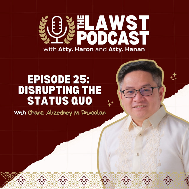 Episode 25 Disrupting the Status Quo The Lawst Podcast Podcast on