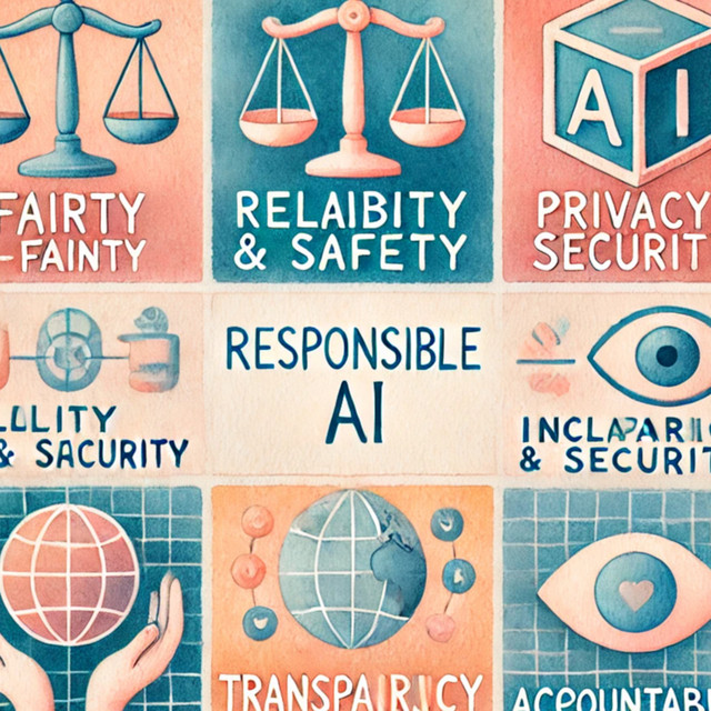 Responsible AI guiding principles from Microsoft - AI-900 - Study Guide ...