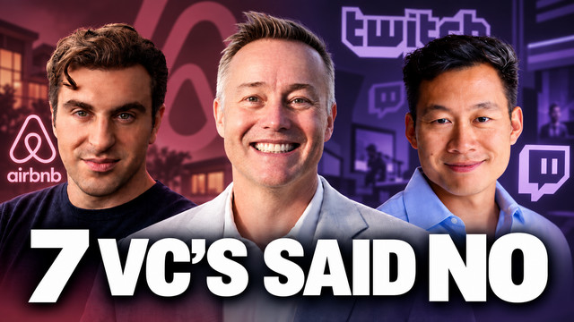 Justin Kan & Brian Chesky: The Rejections That Built Twitch and Airbnb | E2344