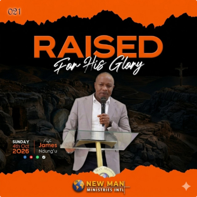 RAISED FOR HIS GLORY