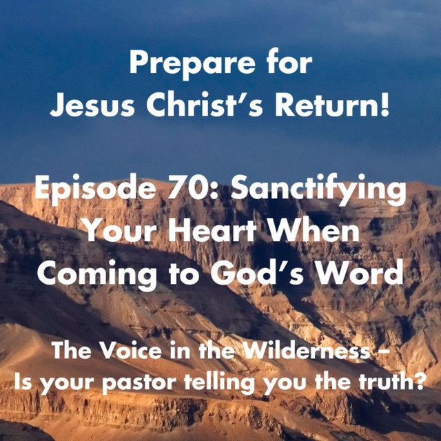 Sanctify Your Heart Before God’s Word — Eating the Showbread - Prepare ...