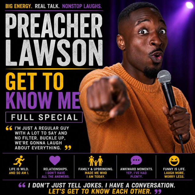 Preacher Lawson - Get To Know Me Full Special (Stand-up Comedy)