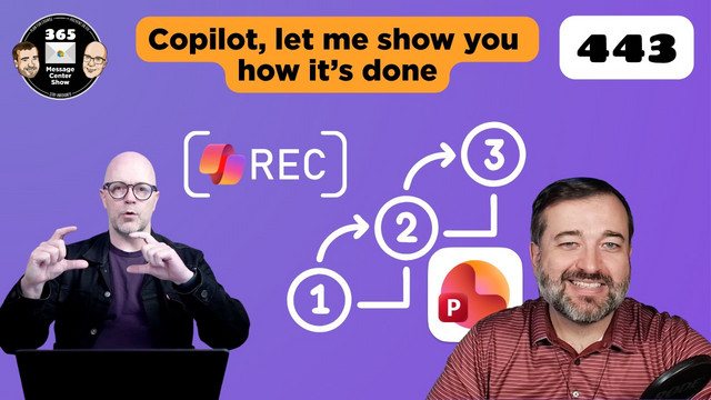 Record skills in PowerPoint Copilot | Ep 443