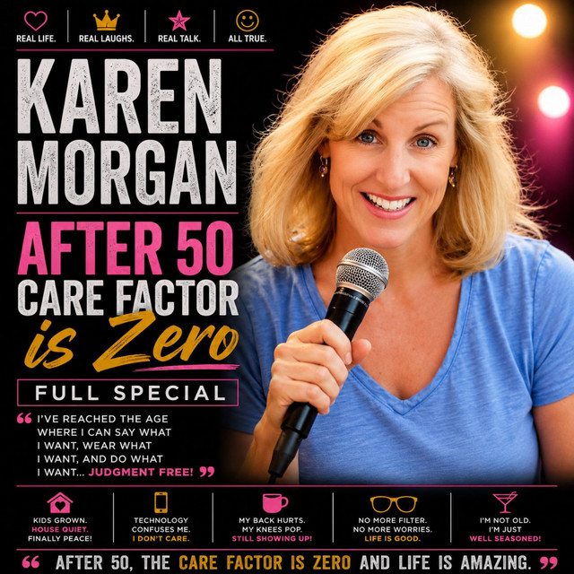Karen Morgan - After 50 Care Factor Is Zero Full Special (Stand-up Comedy)