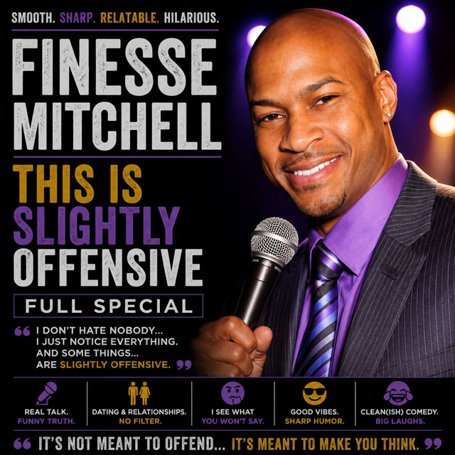 Finesse Mitchell - This Is Slightly Offensive Full Special (Stand-up Comedy)