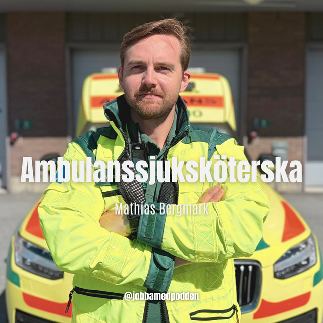 Omslagsbild för Ambulanssjuksköterska - Mathias Bergmark