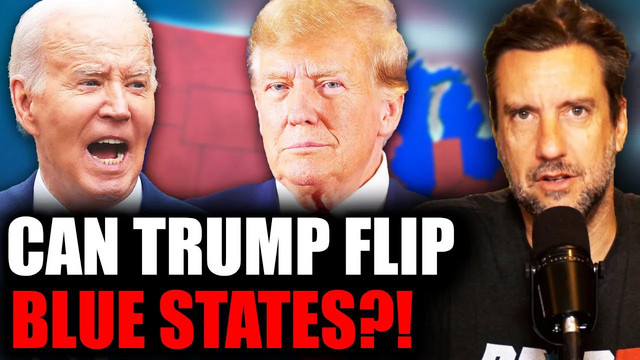 Can Donald Trump FLIP Blue States To Make Election A BLOWOUT ...