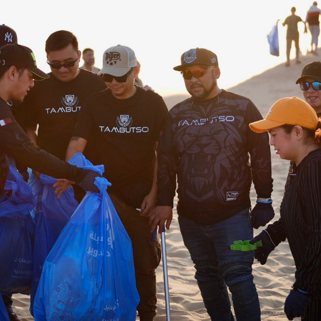 Tambutso Riders Qatar Joins Forces with Deap Qatar for a Desert Cleanup ...