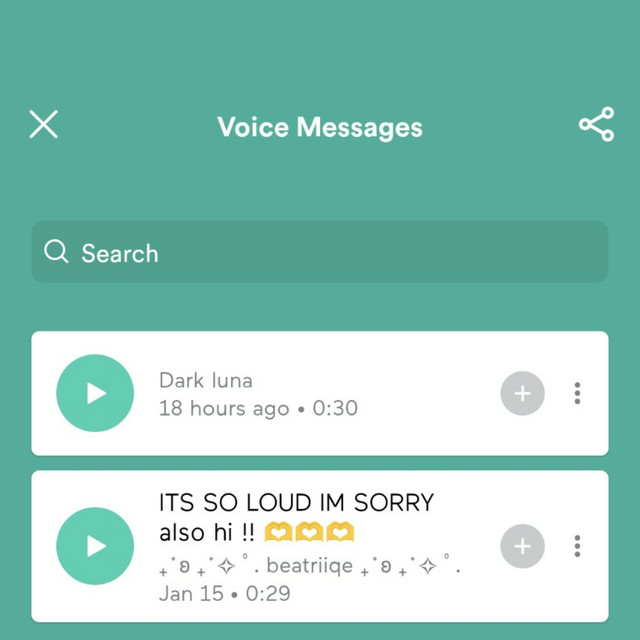 I read and listen to everything u guys send 😭 - x Listener Audios ...
