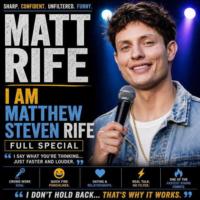 Matt Rife - I Am Matthew Steven Rife Full Special (Stand-up Comedy)
