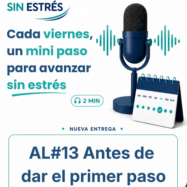 Portada de Audioletter de productividad sin estrés