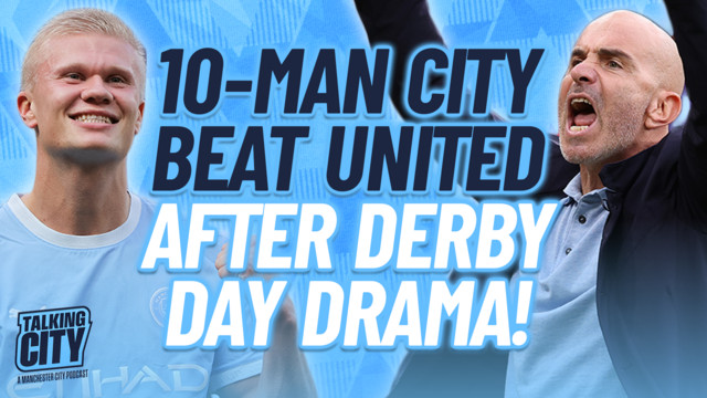 Thumbnail for Phil Foden RED CARD & Manchester Derby DRAMA! | 10-man City Defeat United | Post-Match Reaction