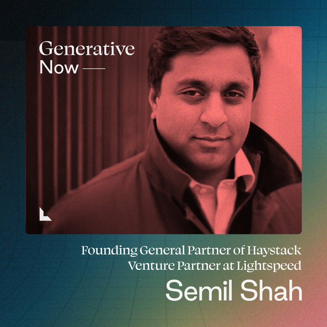 Semil Shah: Consumer AI Tech, Seed Investing Landscape, and Apple Intelligence (Generative Quarterly, Part 1)