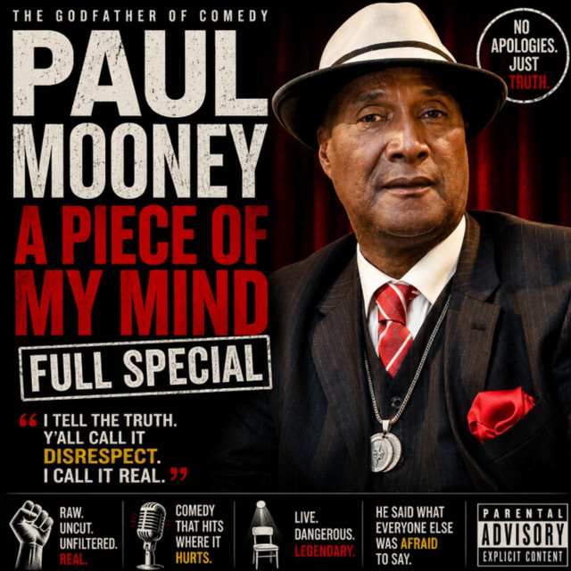 Paul Mooney: A Piece of My Mind Full Special (Stand-up Comedy)
