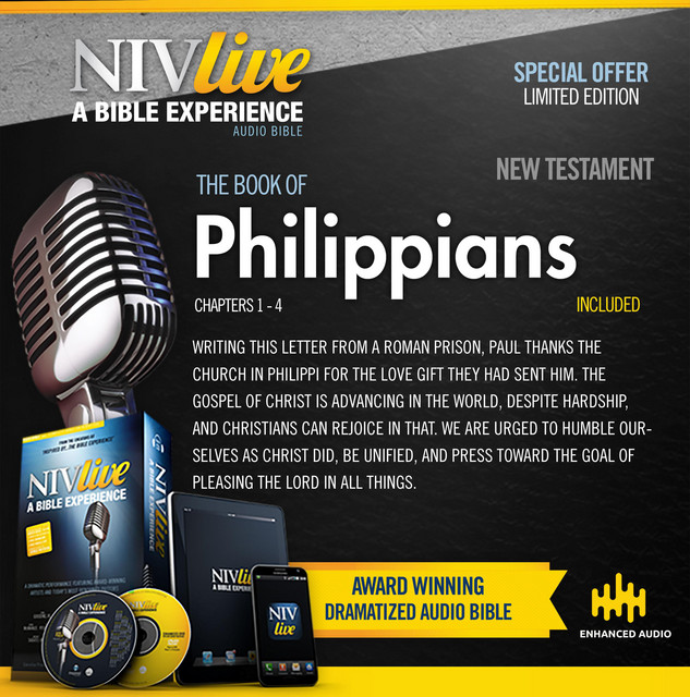 NIV Live: Book of Philippians: NIV Live: A Bible Experience | Audiobook ...