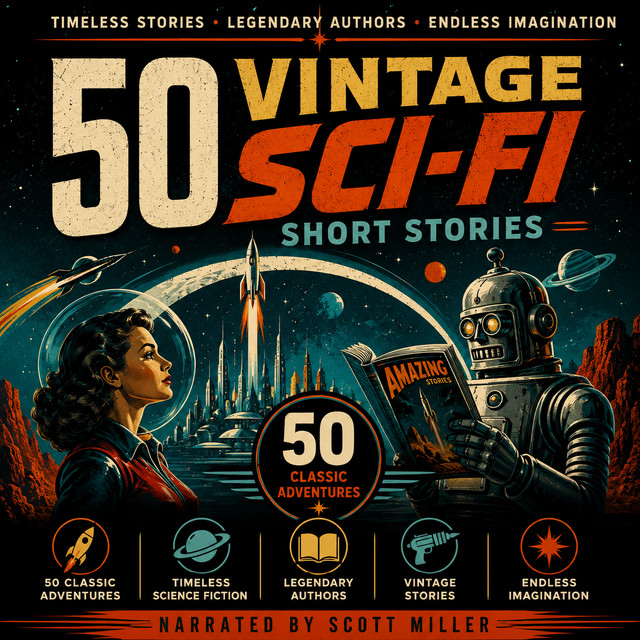 50 Vintage Sci-Fi Short Stories: More Than 27 Hours of Classic Science Fiction: Legendary Authors. Timeless Stories. Endless Imagination.
