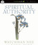 Spiritual Authority (Unabridged) cover