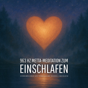 963 Hz Metta-Meditation zum Einschlafen: In wohlwollender Güte verweilen und friedvoll einschlafen
