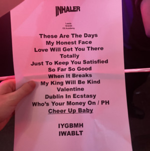 INHALER SETLIST 2023 - playlist by Charlie Brown | Spotify