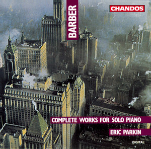 Barber: Works for Solo Piano (Complete) album