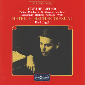 Goethe-Lieder cover