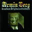 Armin Berg in seinen Originalaufnahmen Albumcover