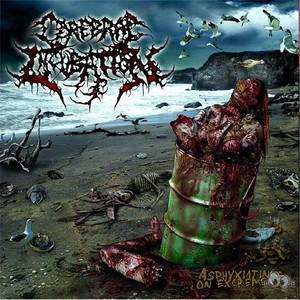 Asphyxiating on Excrement cover