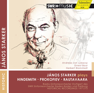János Starker Plays Hindemith, Prokofiev & Rautavaara album
