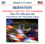 Bernstein: Violin Sonata - Piano Trio - New Transcriptions Albumcover