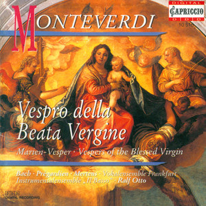Vespro della Beata Vergine cover